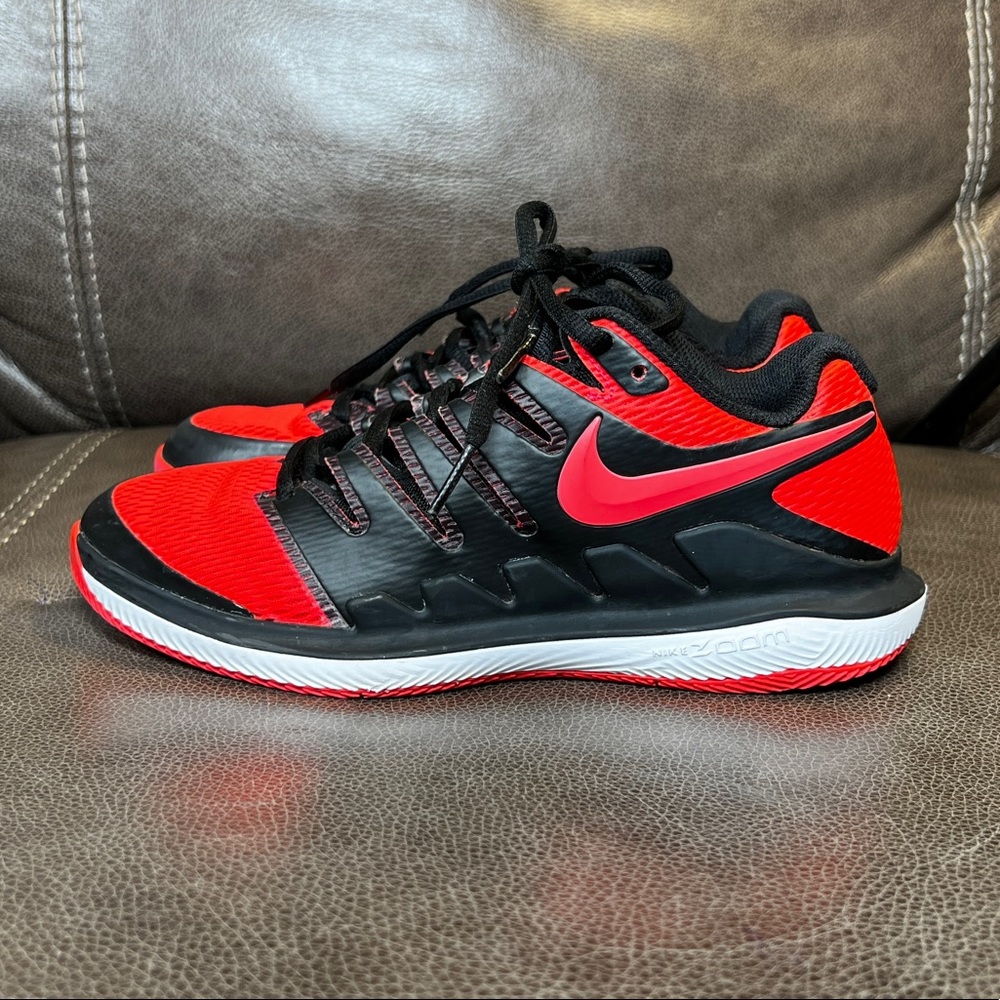 Kids Unisex Nike Zoom Red Tennis Size 6.5